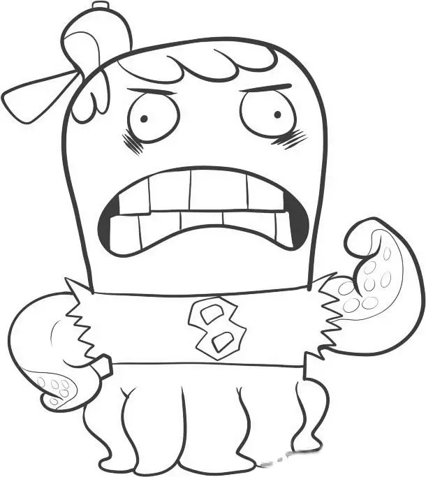 Fish Hooks Coloring in Pages 10