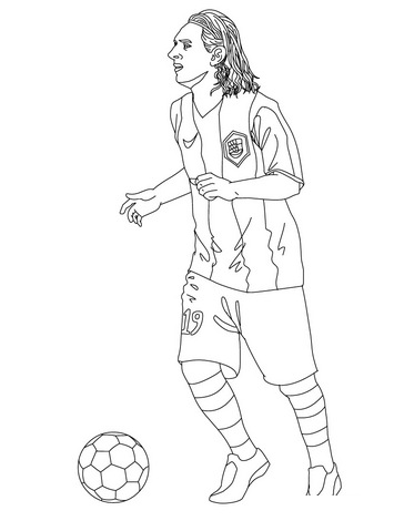 Football Coloring in Pages 1