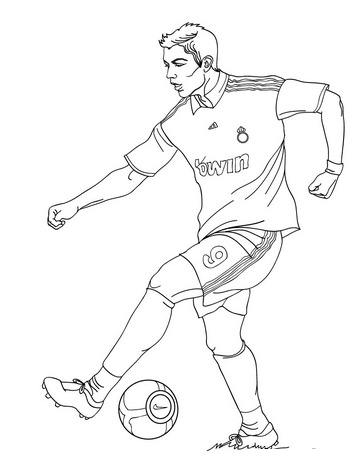 Football Coloring in Pages 12