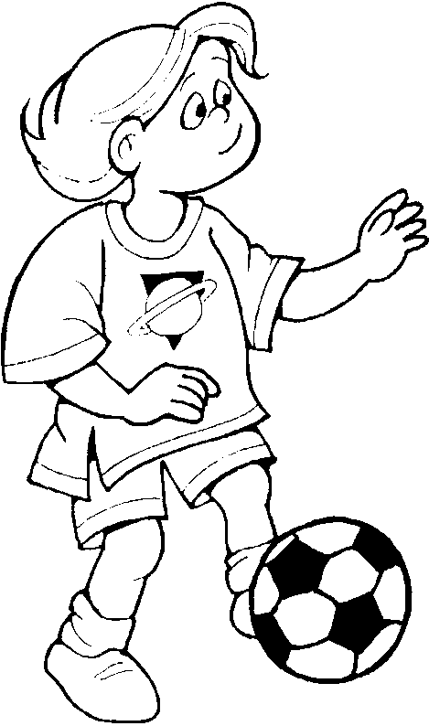 Football Coloring in Pages 2
