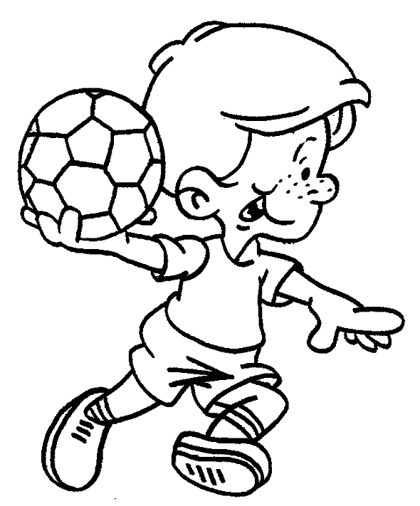 Football Coloring in Pages 3