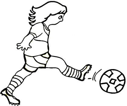 Football Coloring in Pages 5