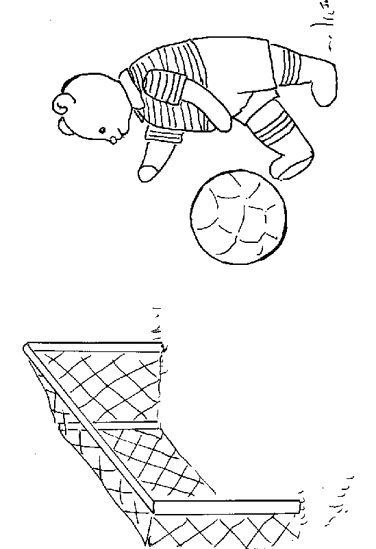 Football Coloring in Pages 9