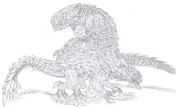 Godzilla Coloring in Pages 10