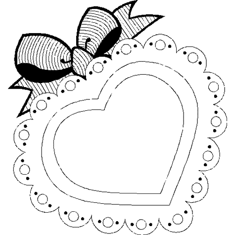 Heart Coloring in Pages 5