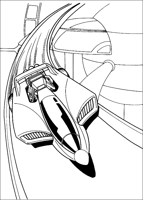Hot Wheels Coloring in Pages 10