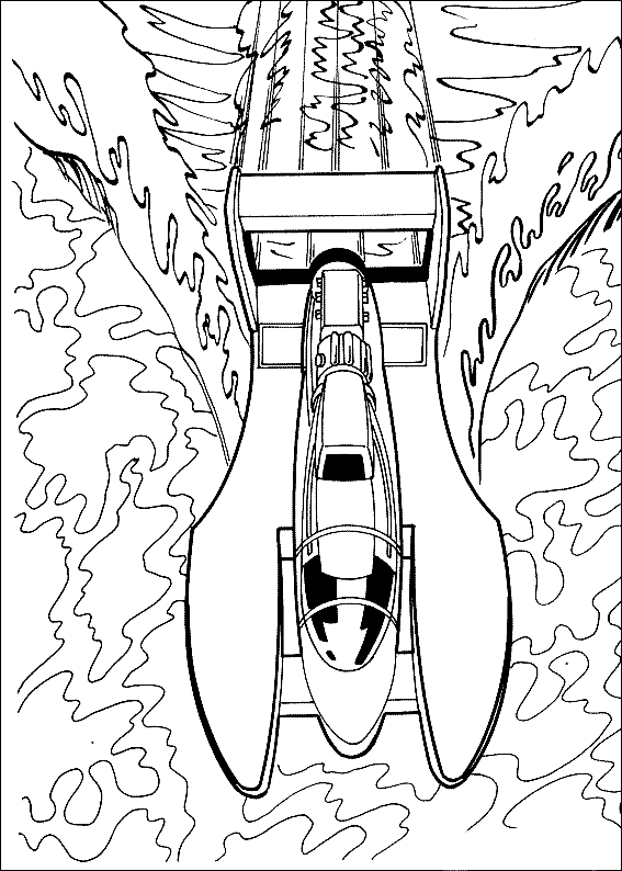 Hot Wheels Coloring in Pages 8