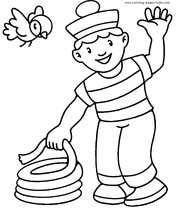 Kids Coloring in Pages 5