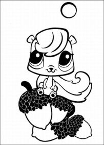 Littlest Pet Shop Coloring in Pages 12