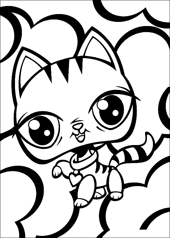 Littlest Pet Shop Coloring in Pages 2