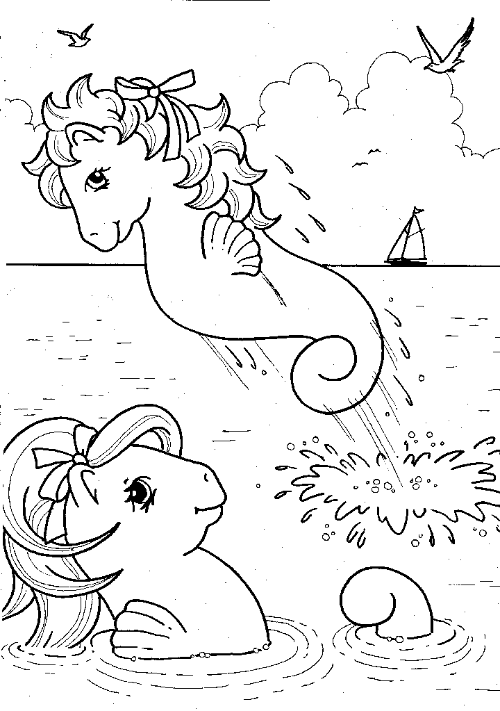 My Little Pony Coloring in Pages 10