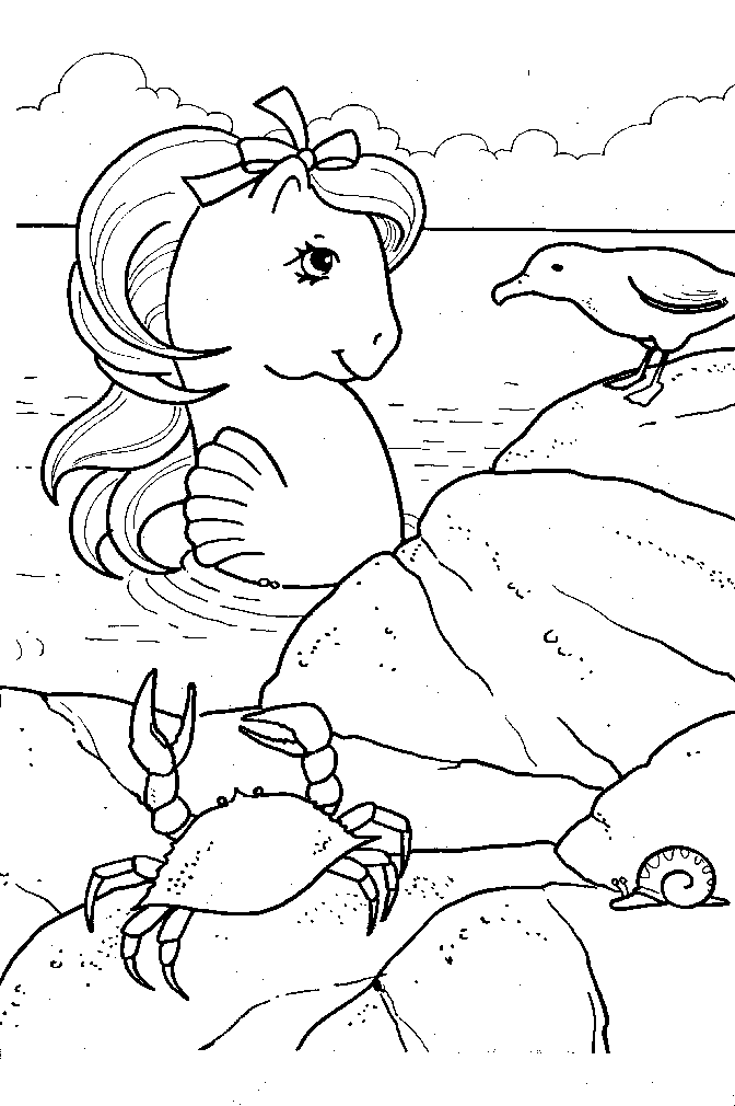 My Little Pony Coloring in Pages 11