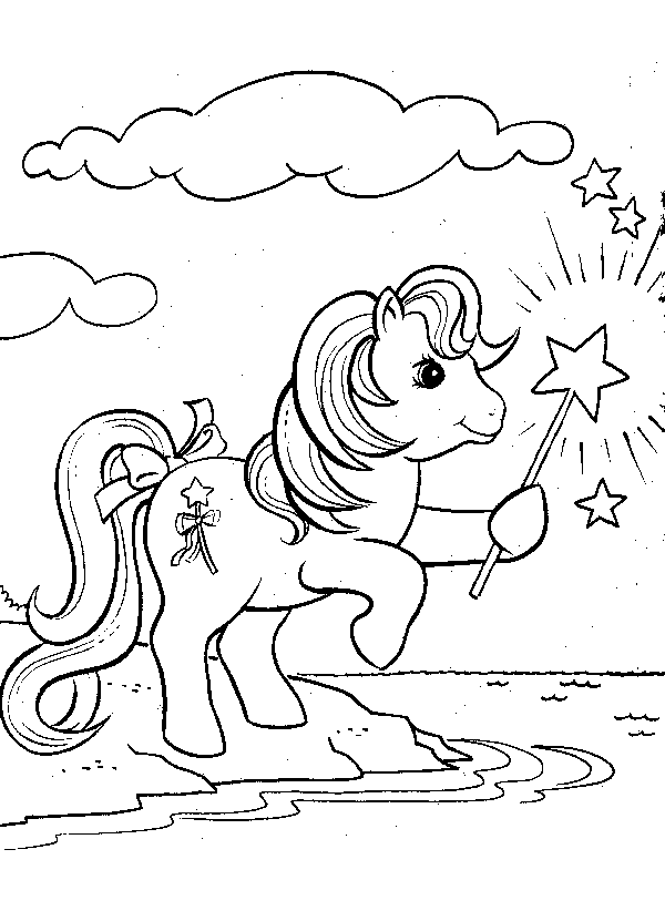 My Little Pony Coloring in Pages 12