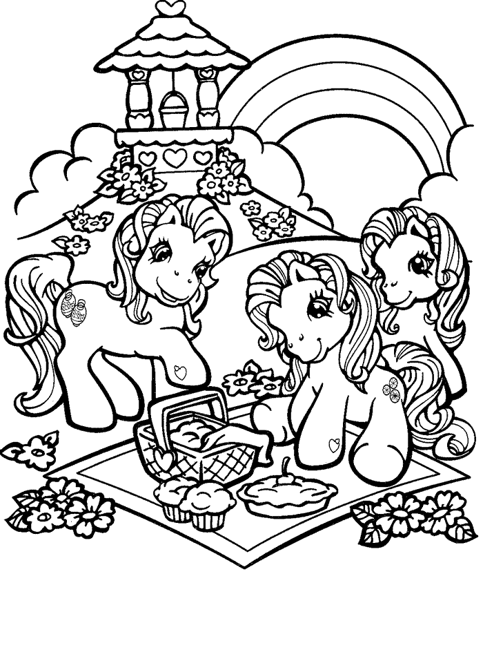 My Little Pony Coloring in Pages 3