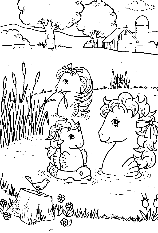 My Little Pony Coloring in Pages 6