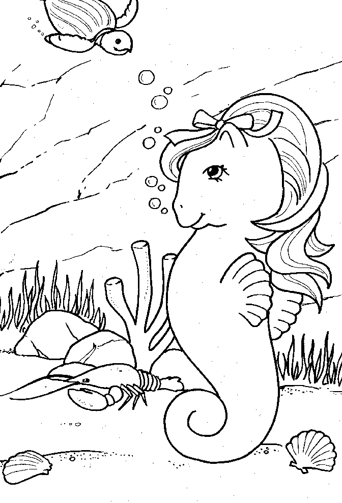 My Little Pony Coloring in Pages 7