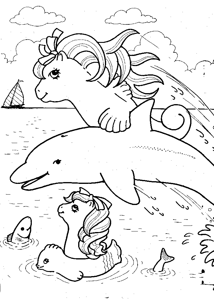 My Little Pony Coloring in Pages 9