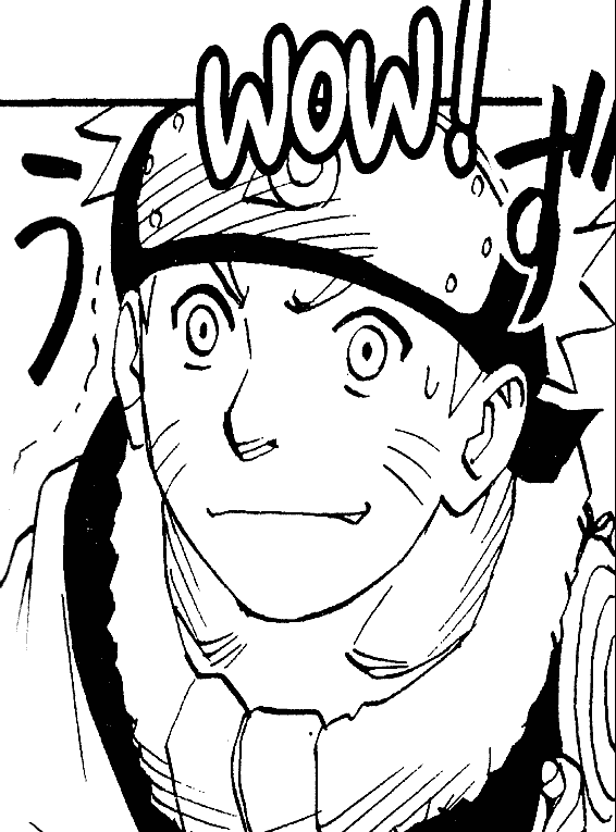 Naruto Coloring in Pages 5