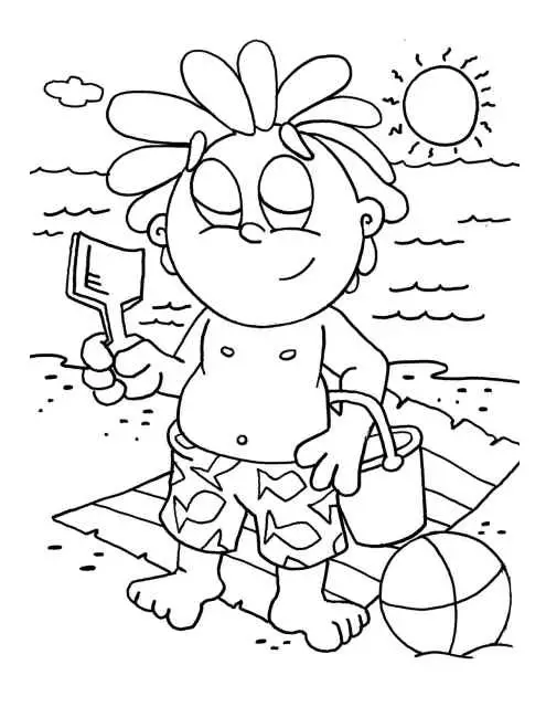 Preschool Coloring in Pages 10