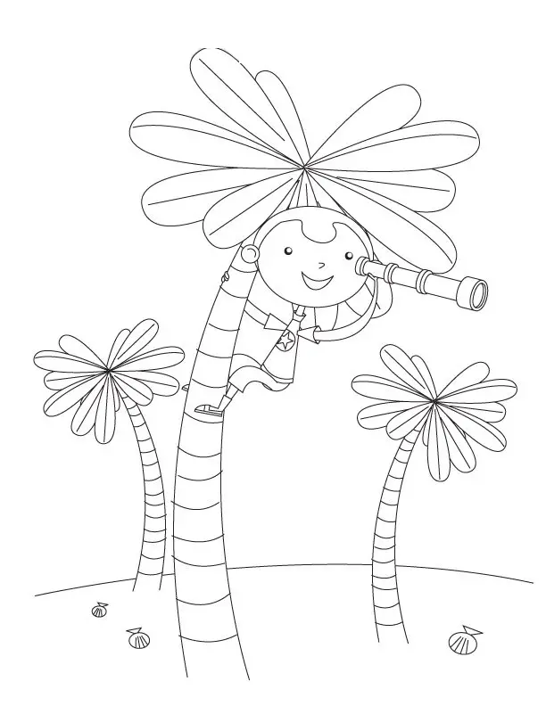 Preschool Coloring in Pages 12