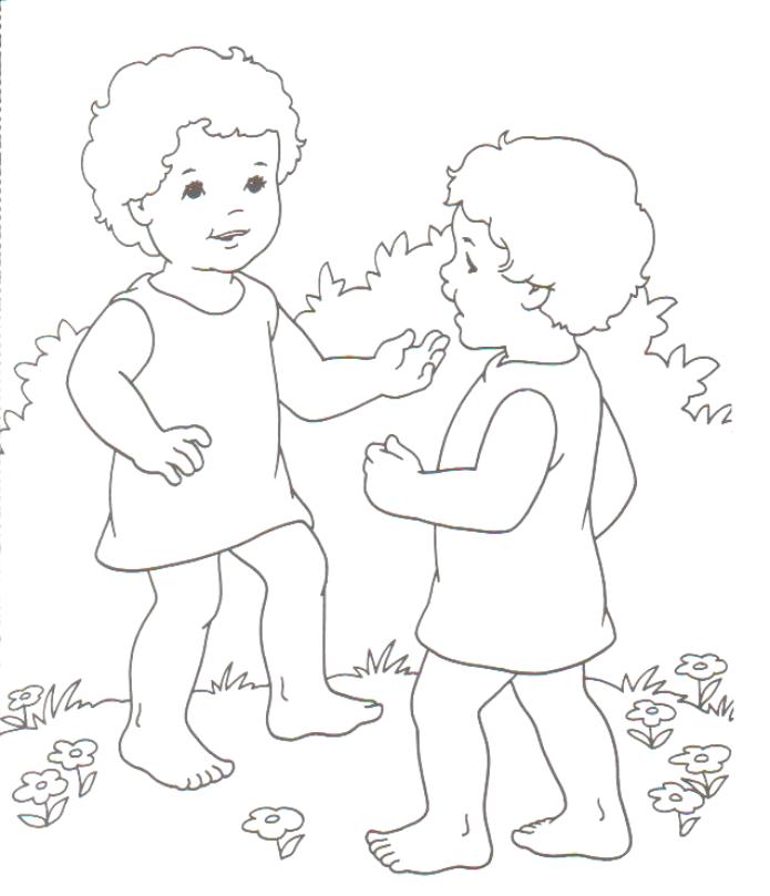 Preschool Coloring in Pages 2
