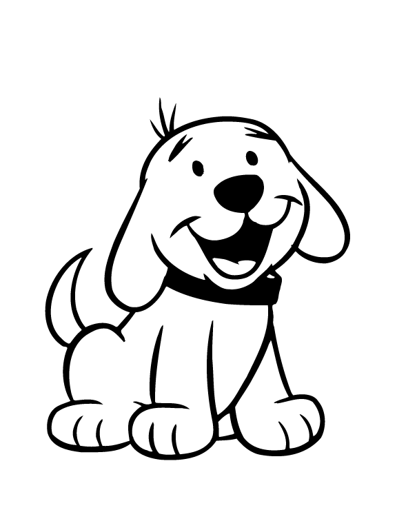 Puppy Coloring in Pages 3