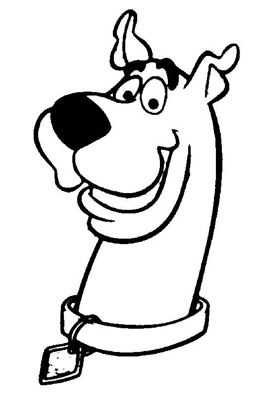 Scooby Doo Coloring in Pages 12
