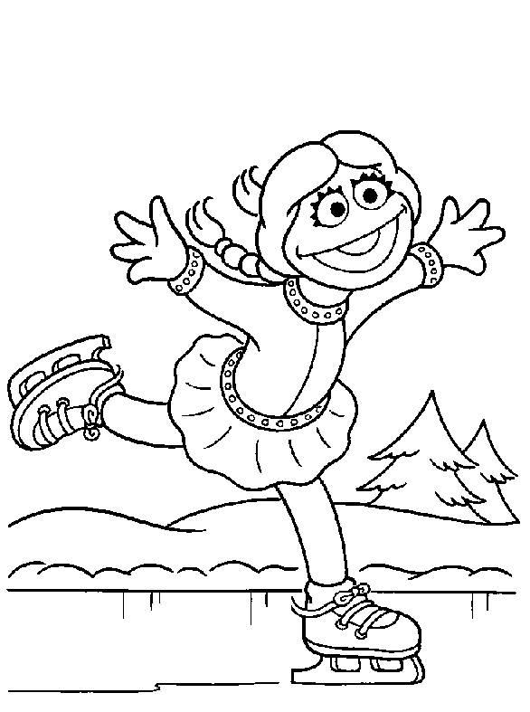 Sesame Street Coloring in Pages 1