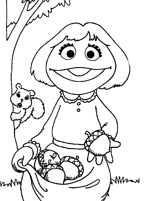 Sesame Street Coloring in Pages 10