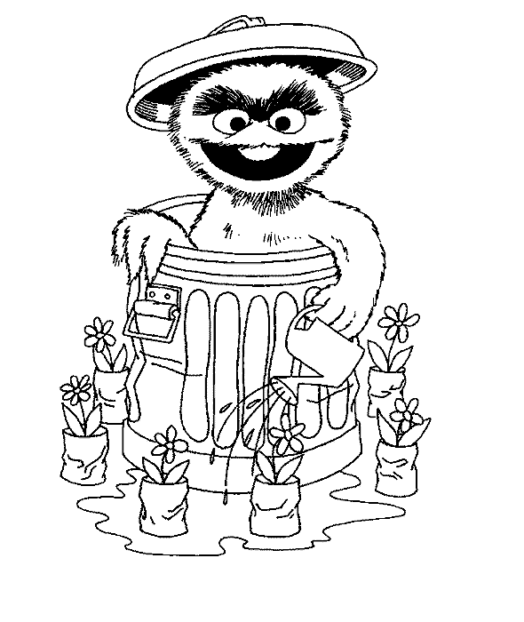 Sesame Street Coloring in Pages 3