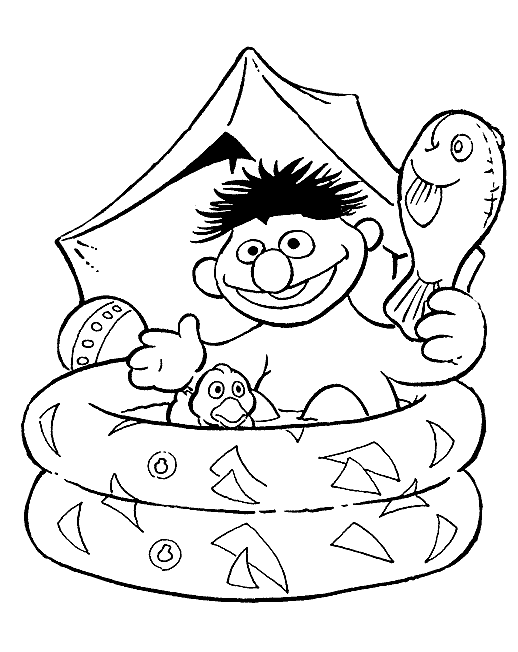 Sesame Street Coloring in Pages 5