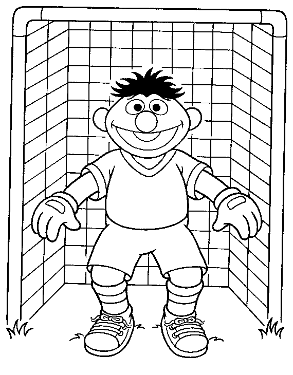 Sesame Street Coloring in Pages 6