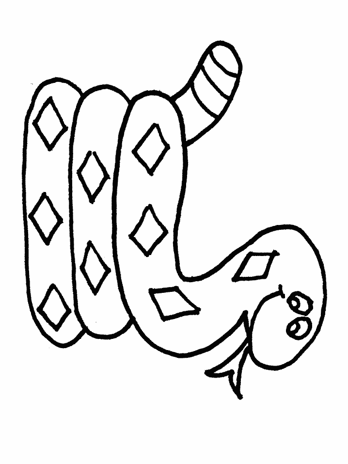Snake Coloring in Pages 2