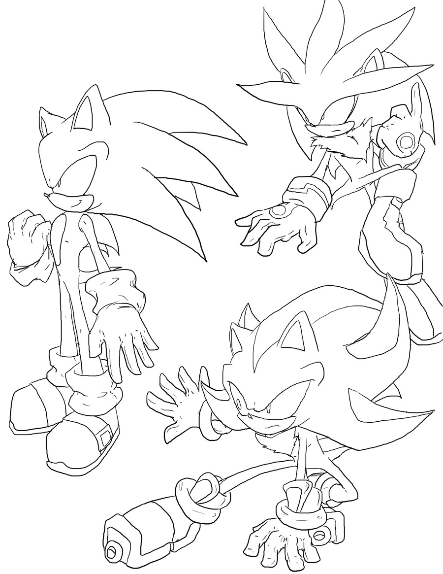 Sonic Coloring in Pages 11