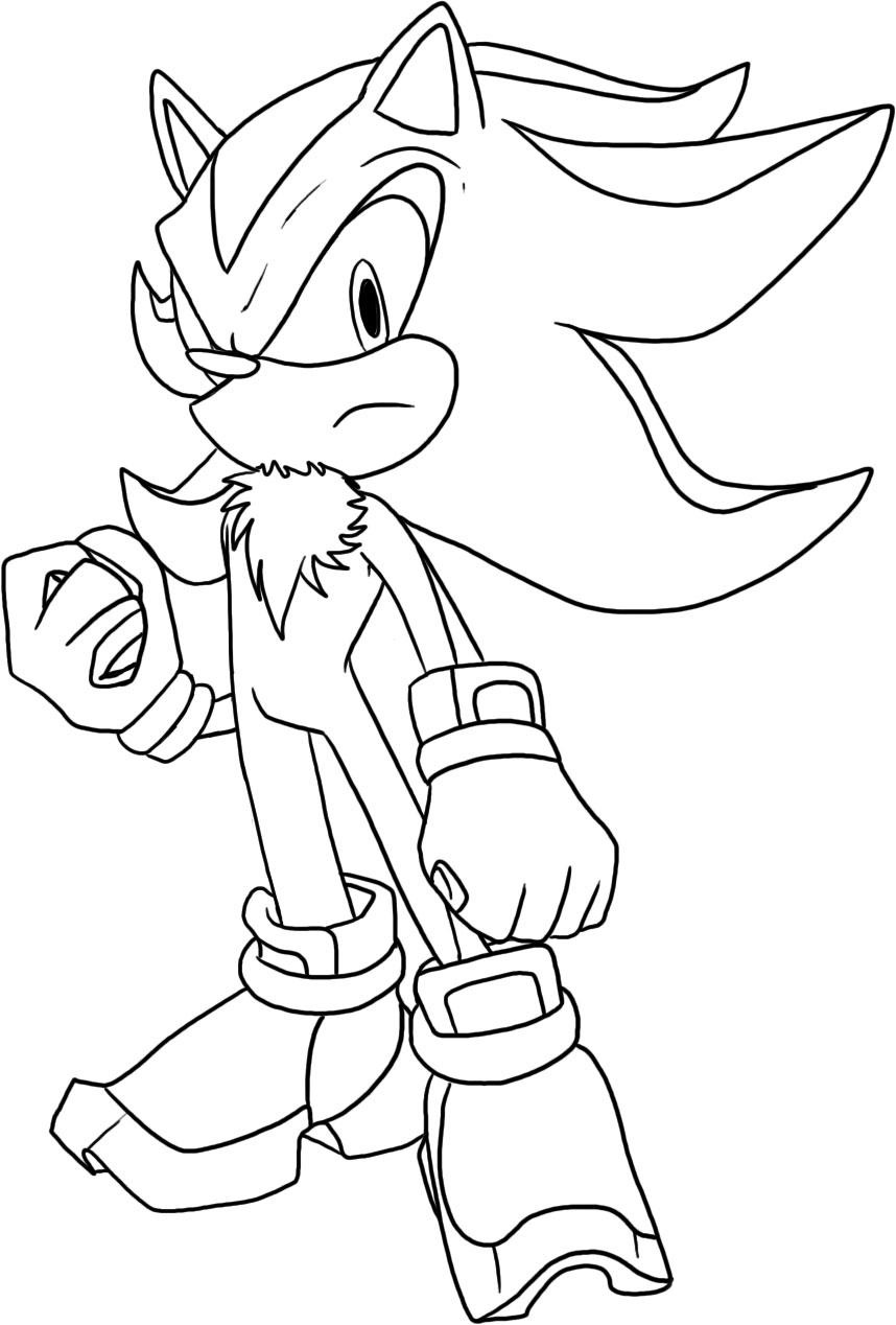 Sonic Coloring in Pages 6