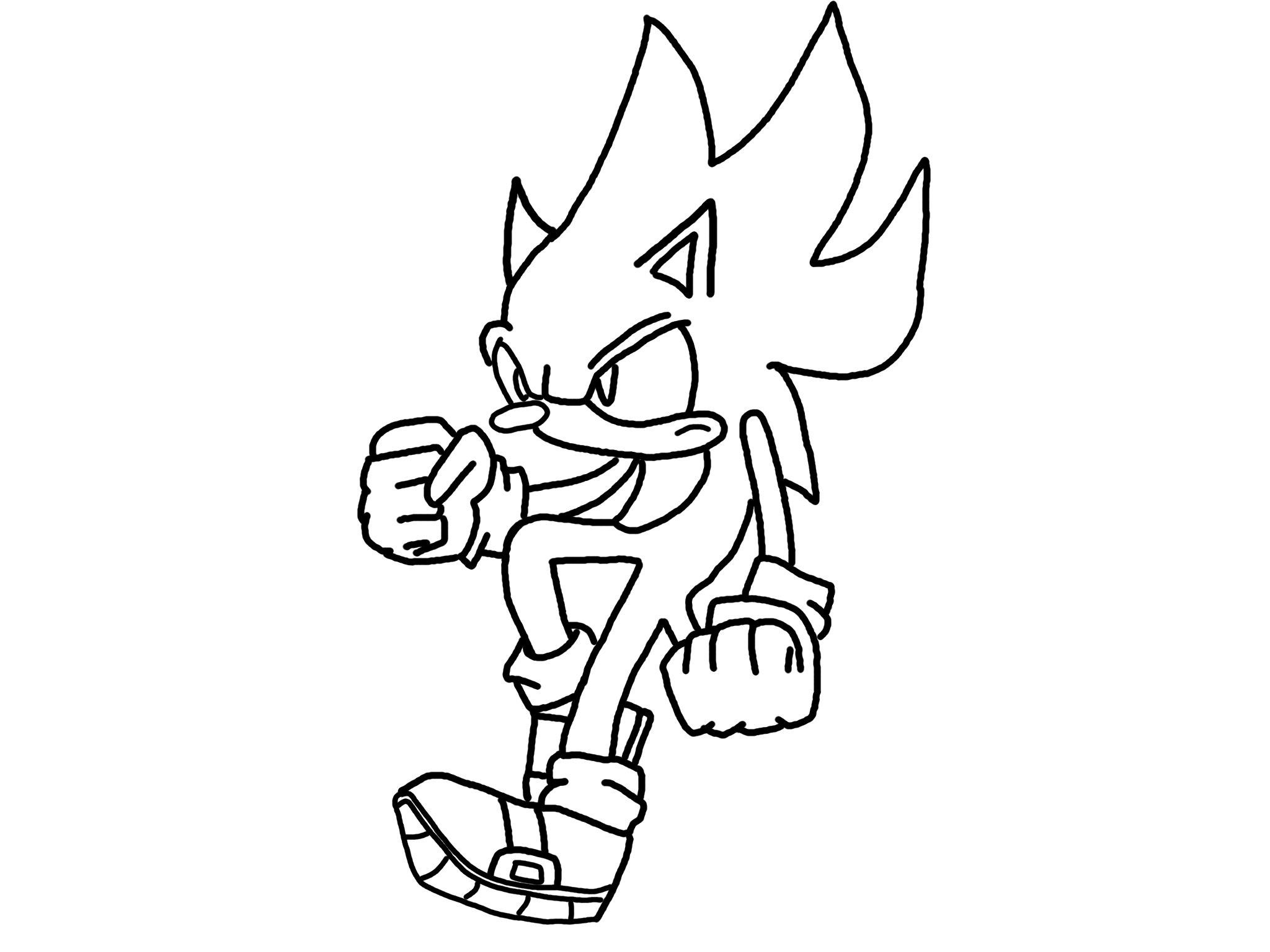 Sonic Coloring in Pages 8