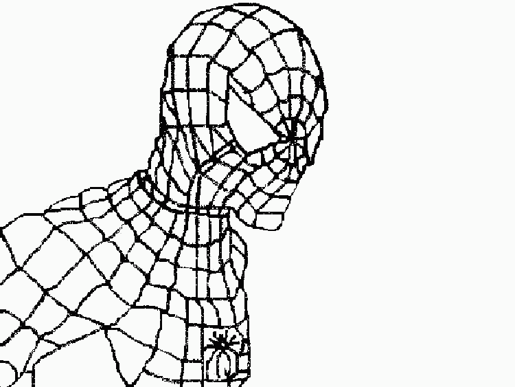 Spiderman Coloring in Pages 11