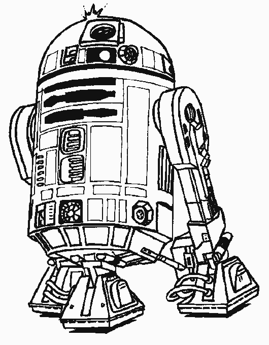 Star Wars Coloring in Pages 1