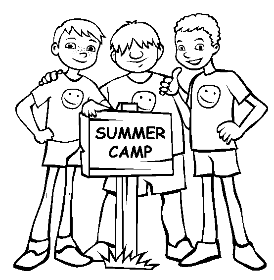 Summer Coloring in Pages 5