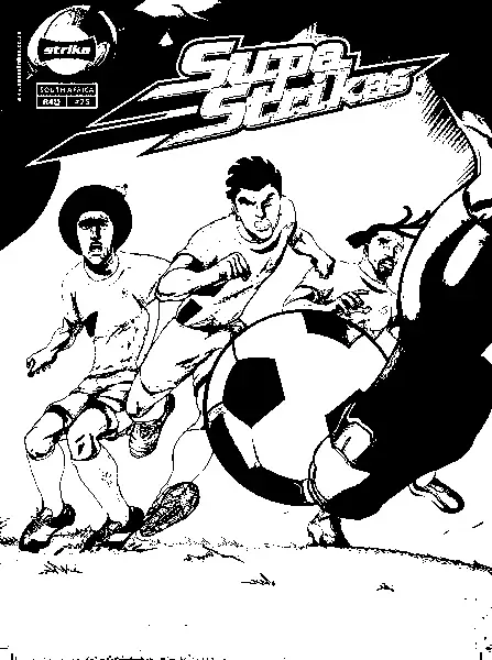 Supa Strikas Coloring in Pages 2
