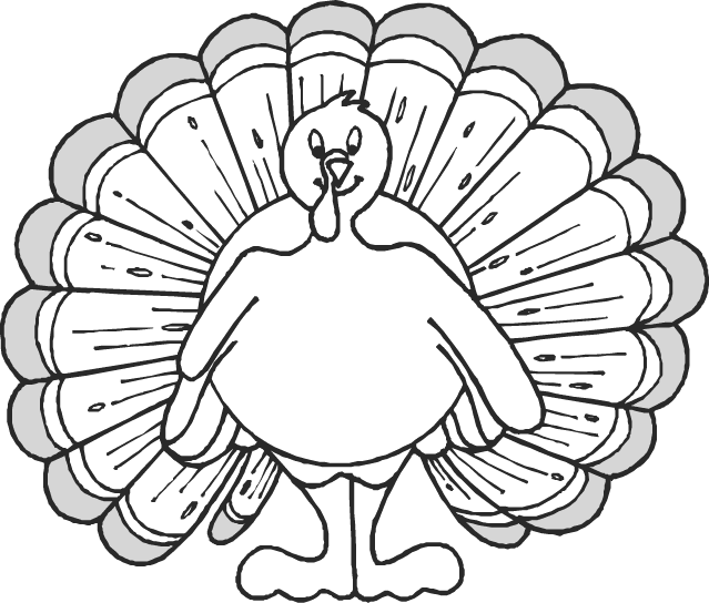 Thanksgiving Coloring in Pages 9