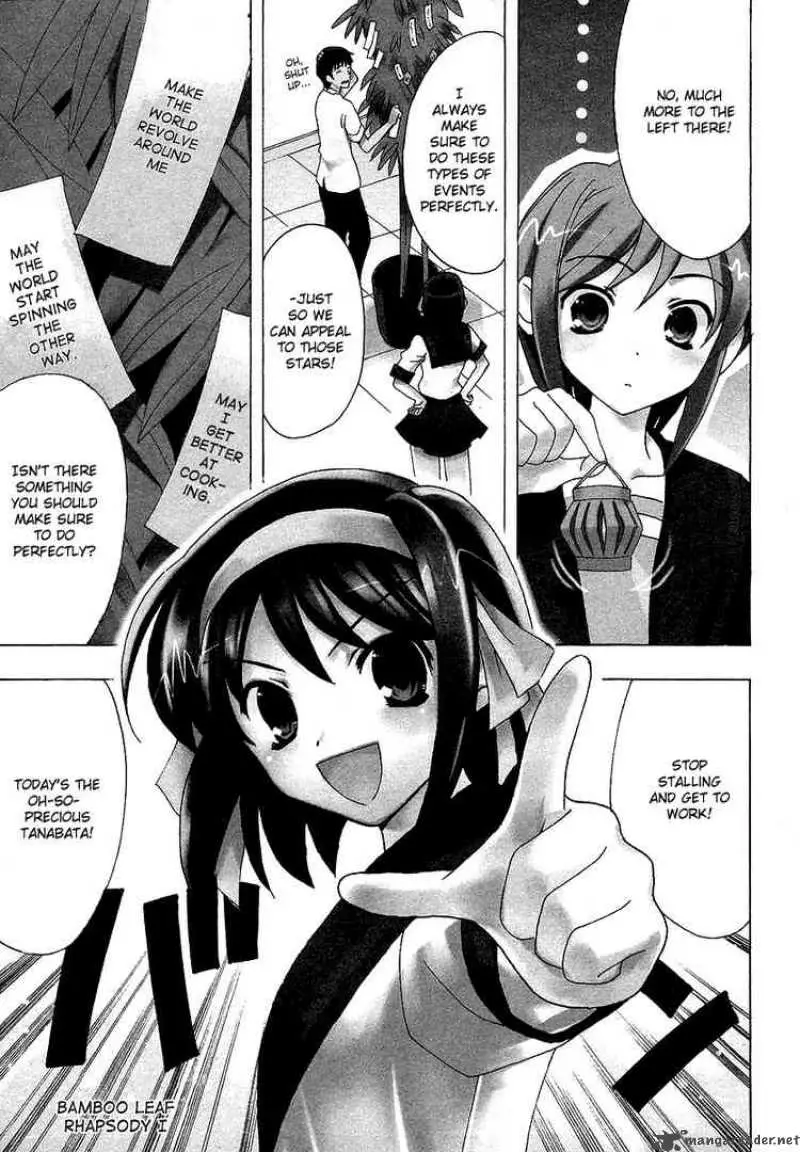 The Melancholy of Haruhi Suzumiya Coloring in Pages 6