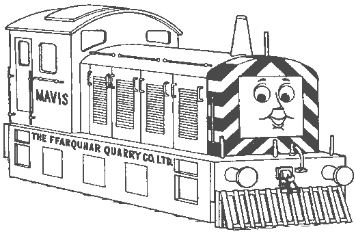 Thomas Coloring in Pages 12