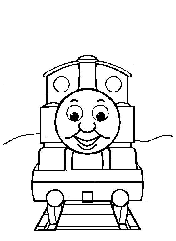 Thomas Coloring in Pages 7