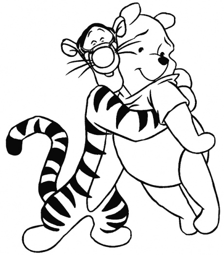 Tigger Coloring in Pages 10