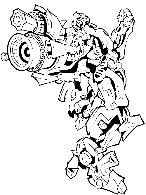 Transformers Coloring in Pages 5