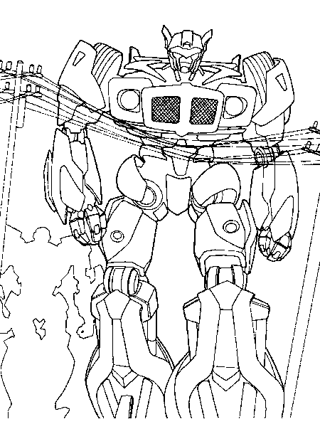 Transformers Coloring in Pages 9