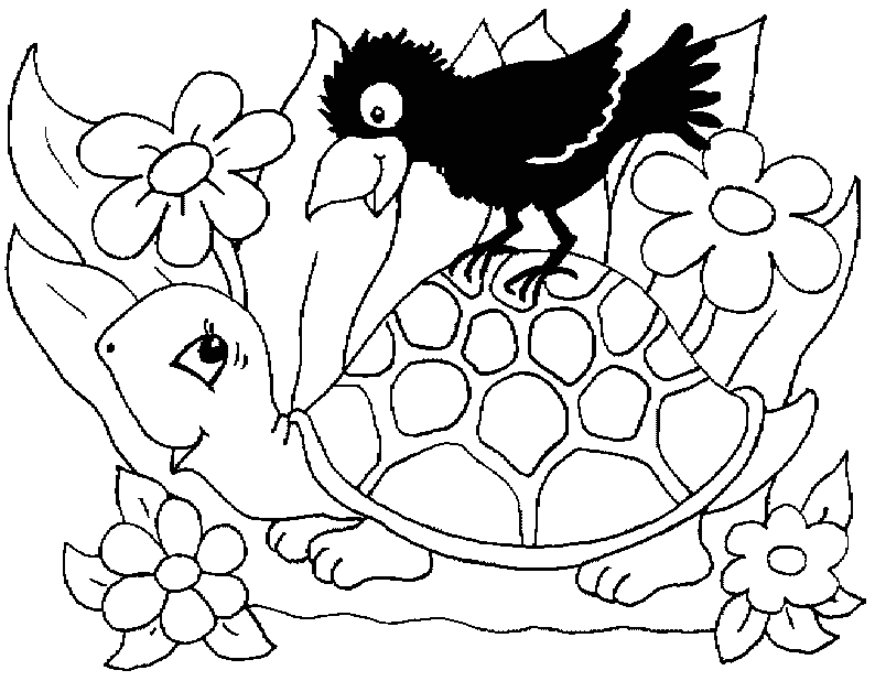 Turtle Coloring in Pages 10
