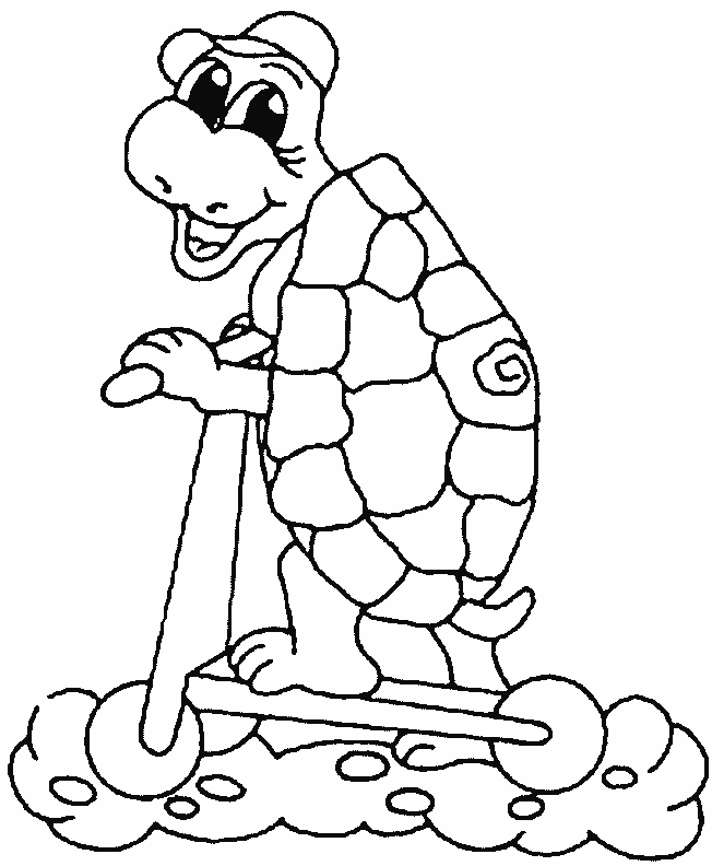 Turtle Coloring in Pages 7