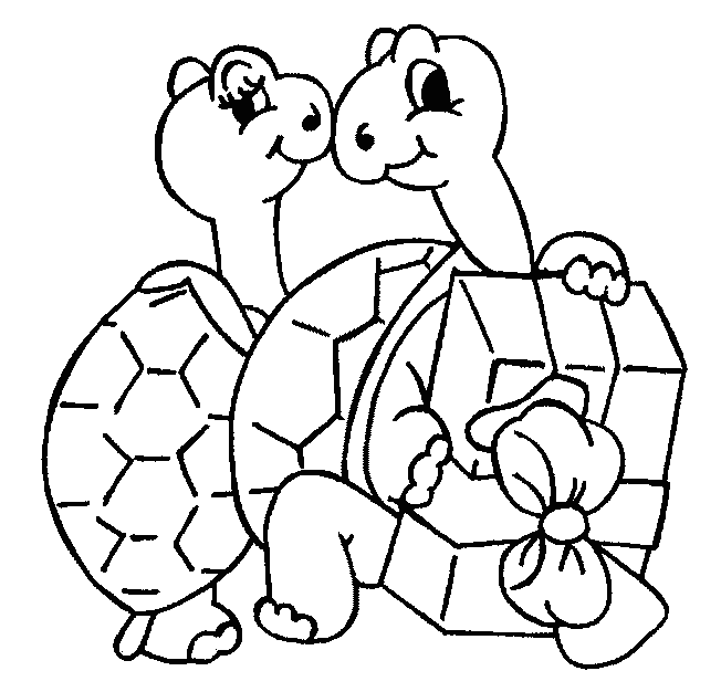 Turtle Coloring in Pages 8